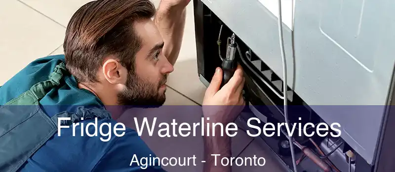 Fridge Waterline Services Agincourt - Toronto