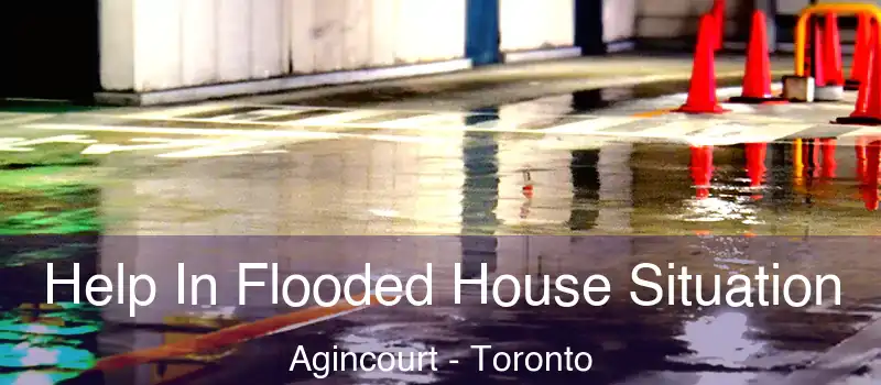 Help In Flooded House Situation Agincourt - Toronto