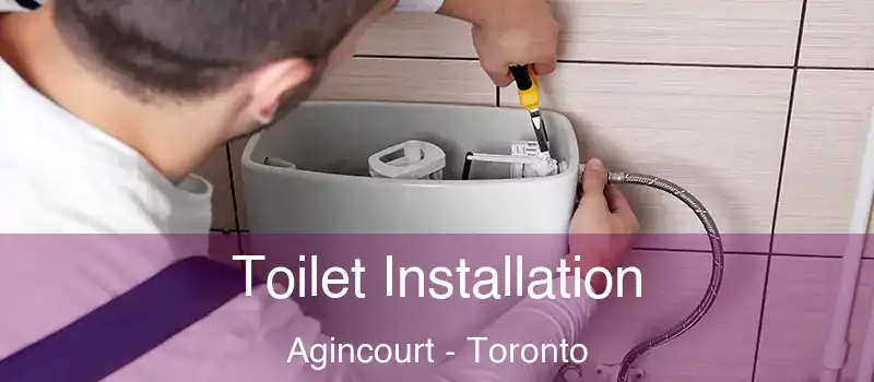 Toilet Installation Agincourt - Toronto